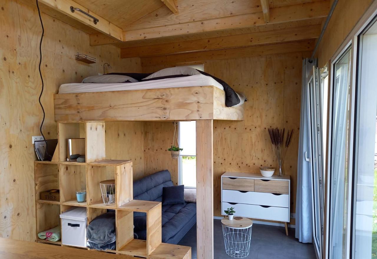 Tiny House Het Polderhuisje Streefkerk Ngoại thất bức ảnh