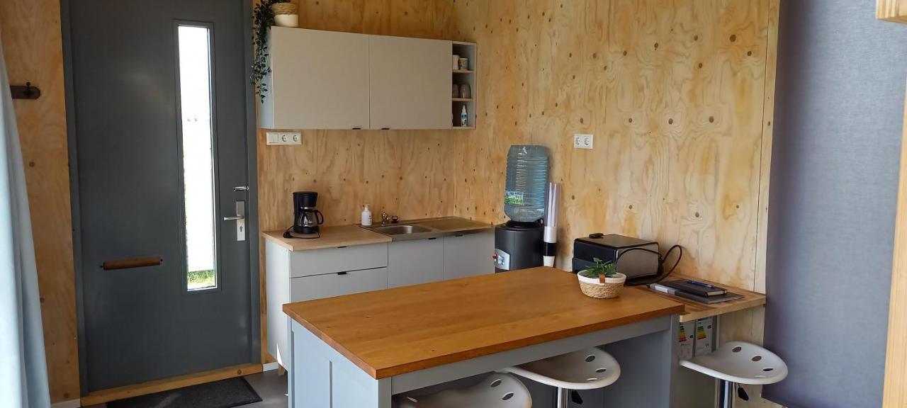 Tiny House Het Polderhuisje Streefkerk Ngoại thất bức ảnh